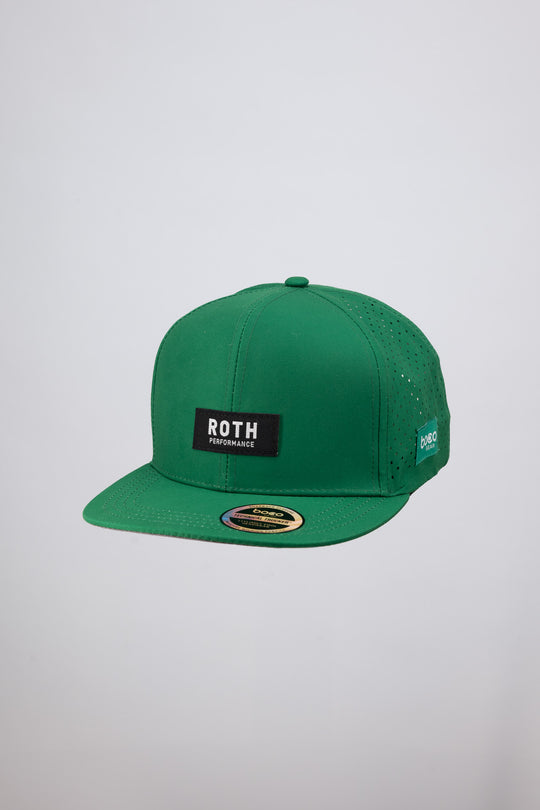 boco GEAR Flat Bill Trucker Green- Stylischer Sonnenschutz für den Alltag