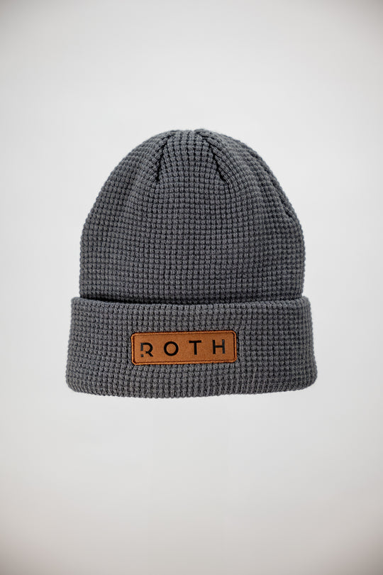 boco GEAR Waffle Knit Beanie dark grey- wärmende Mütze an kalten Tagen